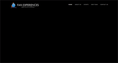 Desktop Screenshot of fanexperiences.com