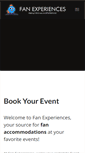 Mobile Screenshot of fanexperiences.com